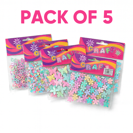 Assorted Craft Decals Set Pack of 5