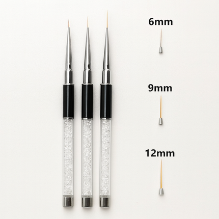 3PCS Nail Art Liner Set