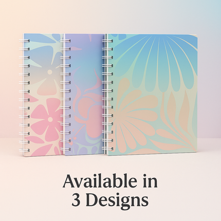 Premium A4 Spiral Notebook(Lavender)