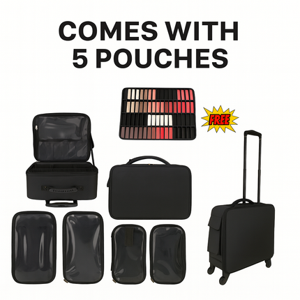 Jumbo pro vanity trolley Free Lip Tray