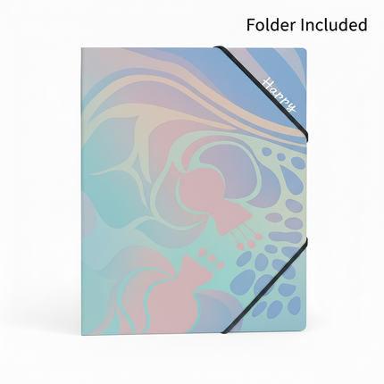 Premium A4 Spiral Notebook(Blush)