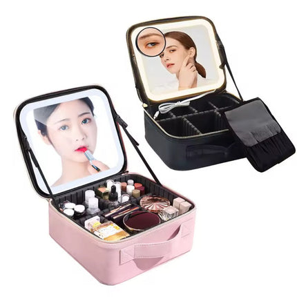 Vanity with Led mirror lighting