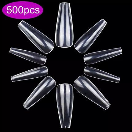 Professional Coffin shape Nail Tips