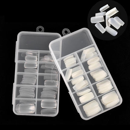 Plain NAILS PACK OF 100 WITH 3G GLUE