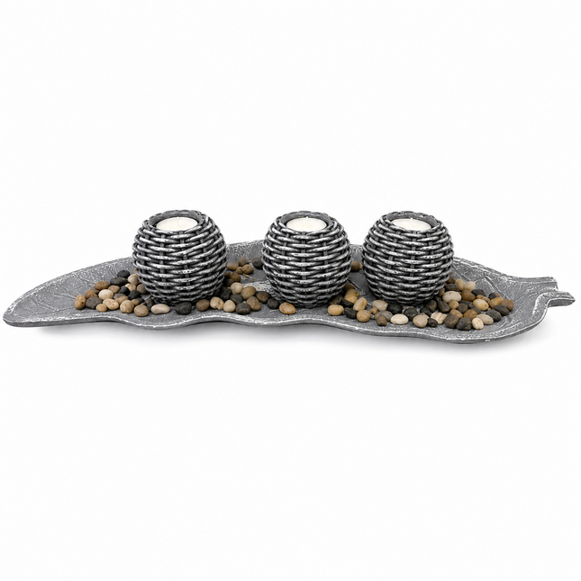 Elegant Handmade Candle Holder Set(Model C)