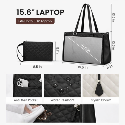 All-in-One Tote Bag (Black)