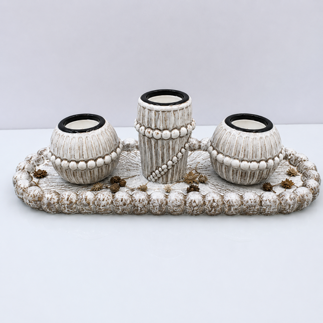 Elegant Handmade Candle Holder Set(Model B)