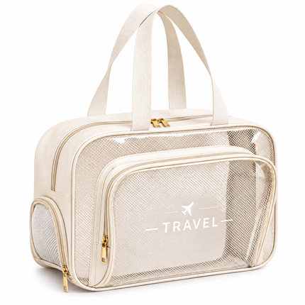 Multipurpose kids bag with Spacious Compartments & Waterproof Design(Off white)