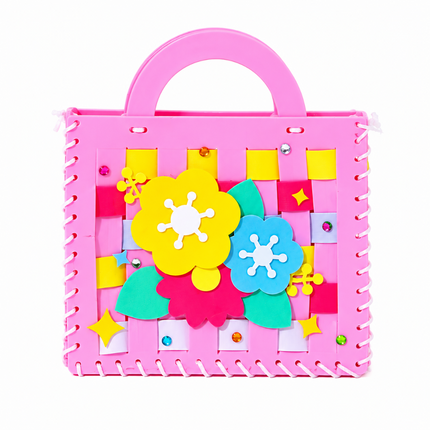 DIY Handbag Craft Kit for Kids(Pink)