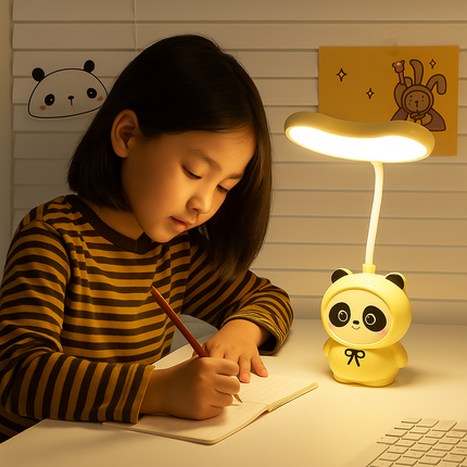 Cute Panda LED Desk Lamp (Yellow)