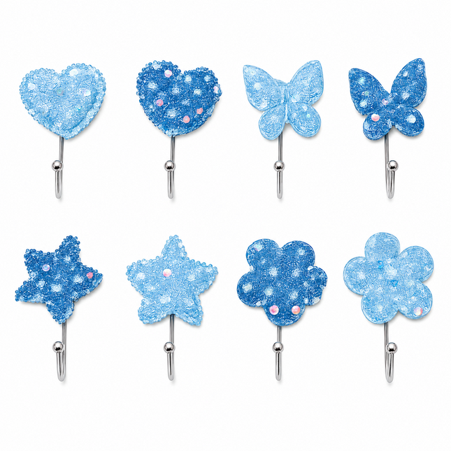 Cute Decorative Wall Hooks Pack of 10