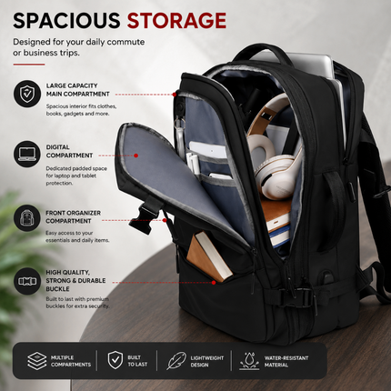 Smart Travel Laptop Backpack