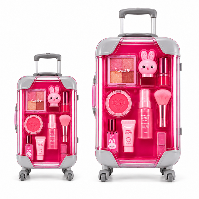 Rolling Suitcase Storage Organizer Pack of 2 – Large & Small