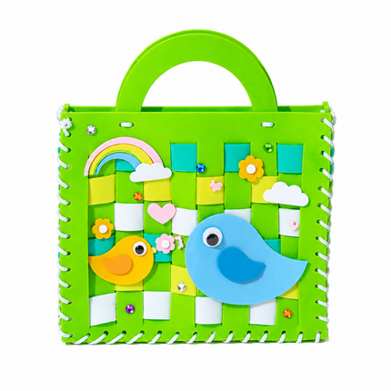 DIY Handbag Craft Kit for Kids(Green)