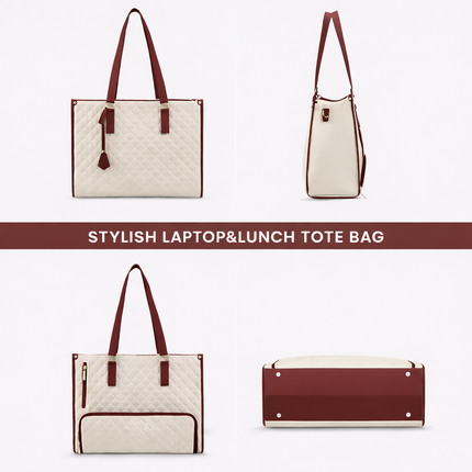 All-in-One Tote Bag (White)