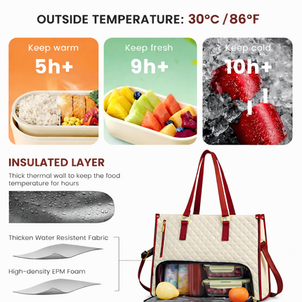 All-in-One Tote Bag (White)