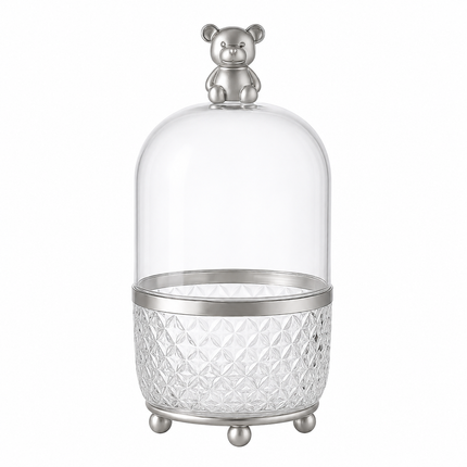 360° Rotating Makeup Organizer Bear model