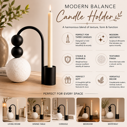 Premium Decorative Candle Holder for Home Decor