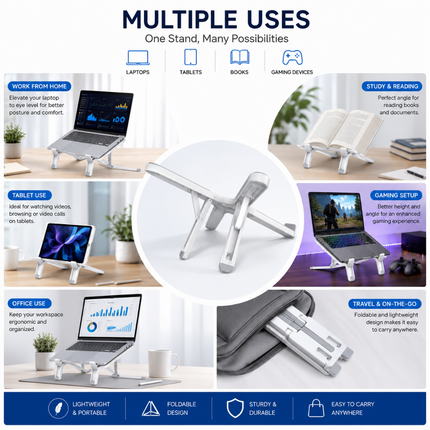 Coslifestore Premium Aluminum Laptop Stand