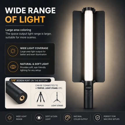 LED Light Stick | 2500K-6000K Adjustable