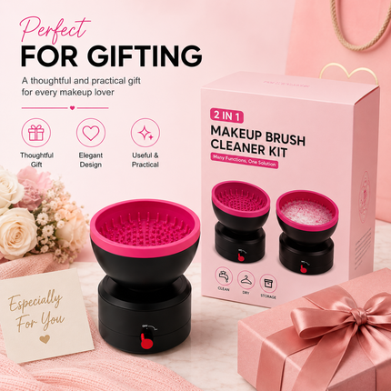 Automatic Makeup Brush Cleaner Machine USB Powered