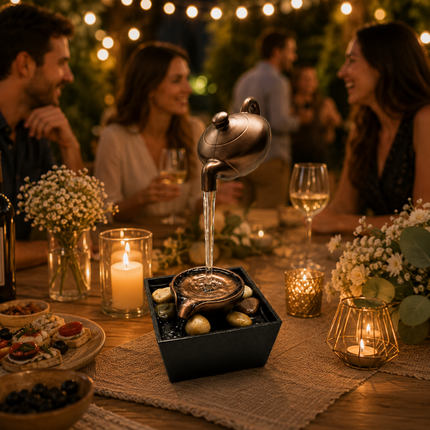 Premium Tabletop Water Fountain for Home Decoration(Model D)
