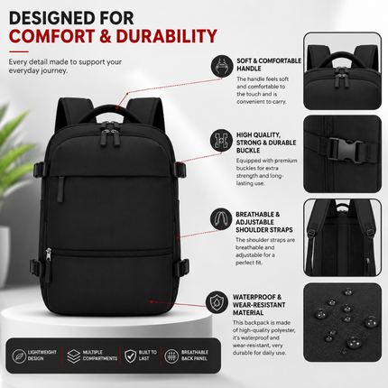 Smart Travel Laptop Backpack
