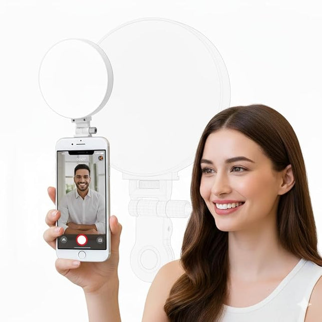 Portable Mini Clip-On LED Ring Light