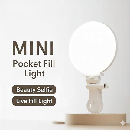 Portable Mini Clip-On LED Ring Light