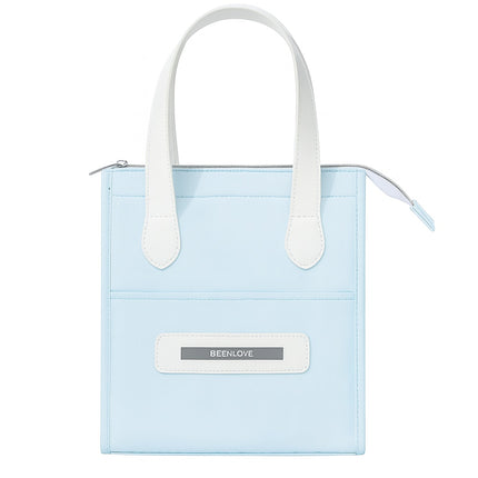 Portable Insulated Lunch Bag (Sky blue)