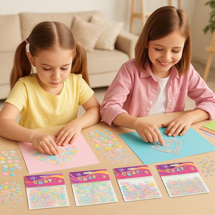 Assorted Craft Decals Set Pack of 5