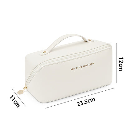 Premium Cosmetic Travel Bag (White)