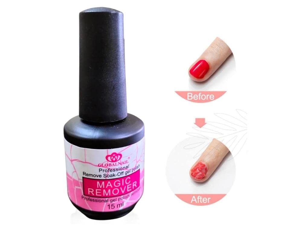 Magic Remover- Magic Gel polish remover with free buffer