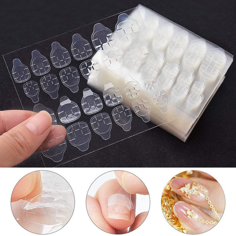 6 Pcs Nail Glue For Artificial Nail Waterproof Nail Adhesive Bottle Acrylic  nails Professional Nail Art Gum Fake Nails Extension (White) (white)